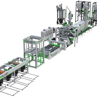 A-PET, R-PET SHEET EXTRUSION LINE photo