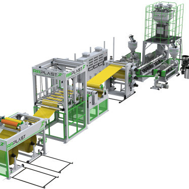 PP, PS SHEET EXTRUSION LINE photo